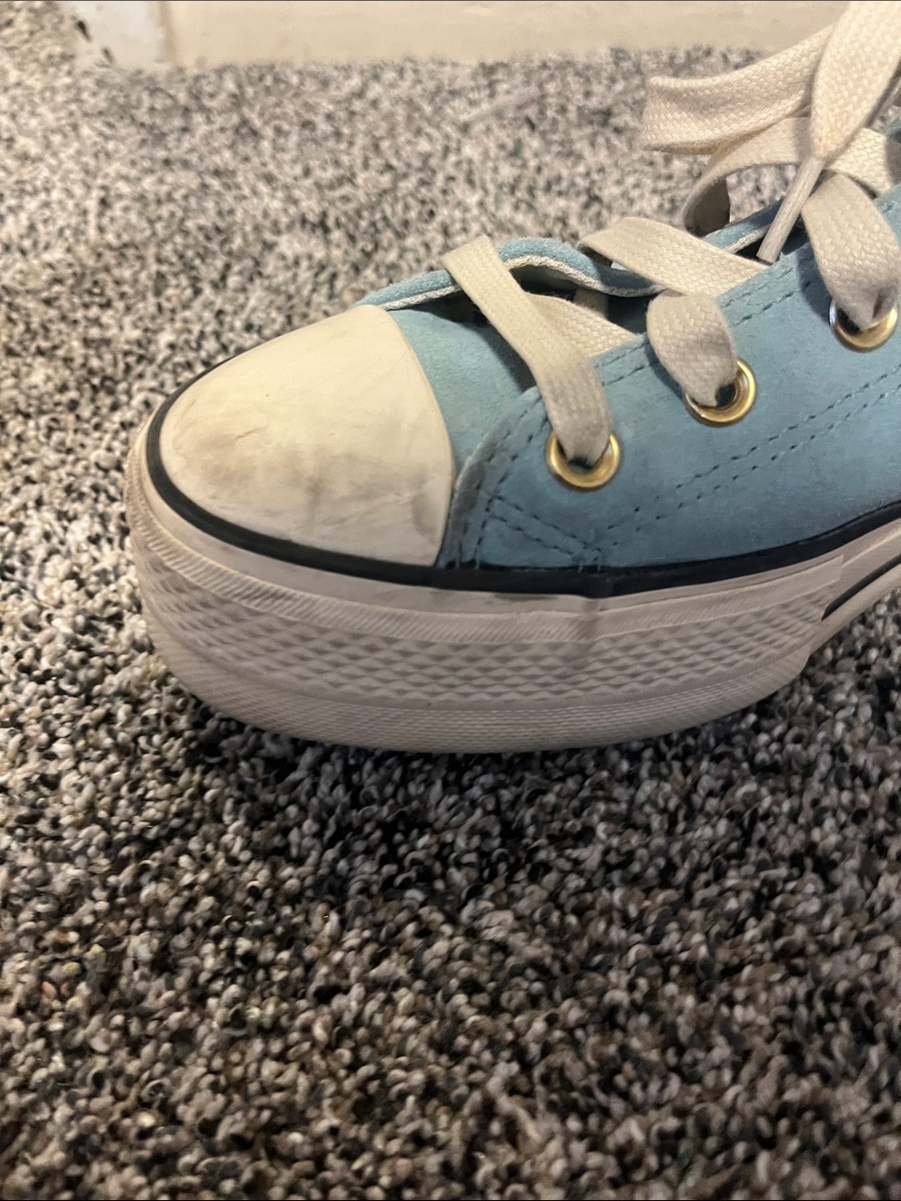 Blue Platform Converse - Picture 5 of 9